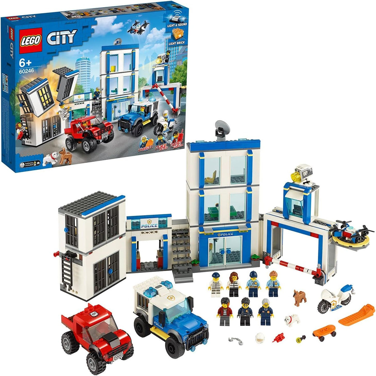 ليجو 60246 سيتي مركز الشرطة مكعبات التركيب LEGO