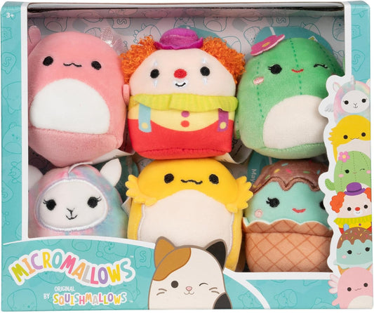 سكويش مالوز مجسم 6 قطع الالعاب القطنية Squishmallows
