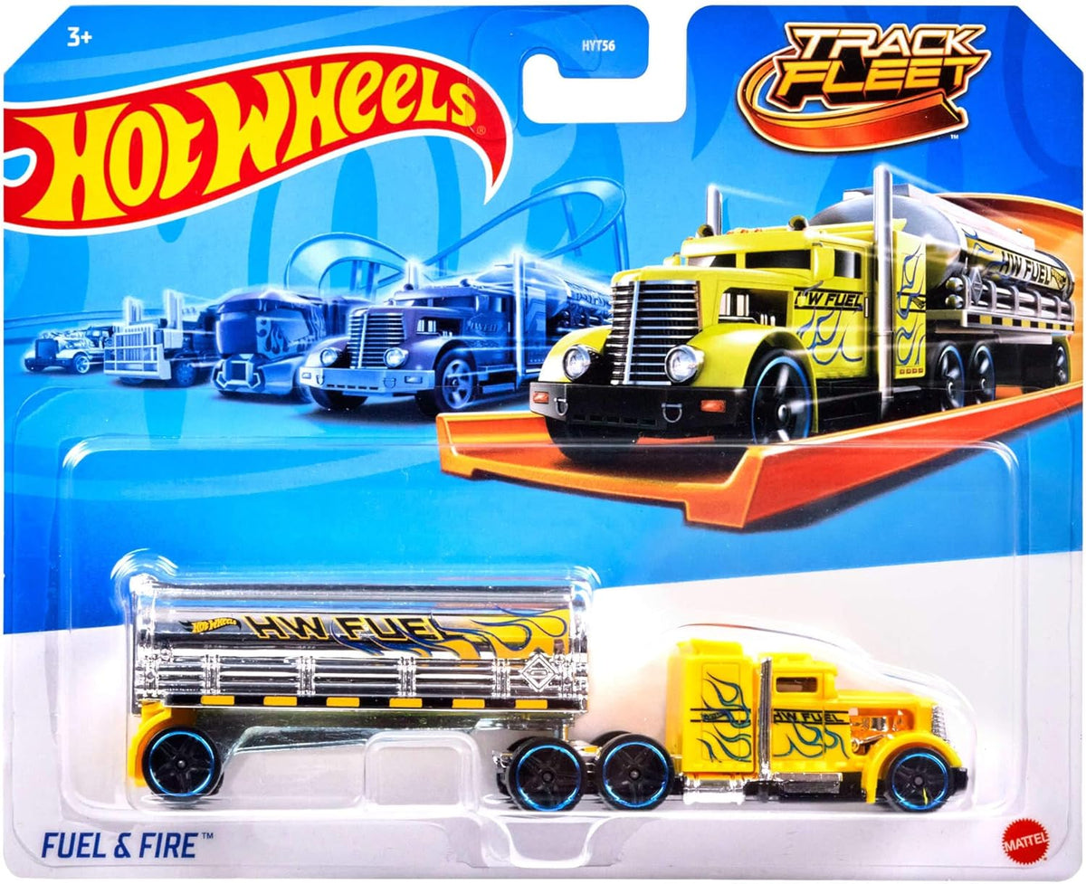 هوت ويلز شاحنة مع مقطورة متنوع المركبات المتنوعه HotWheels