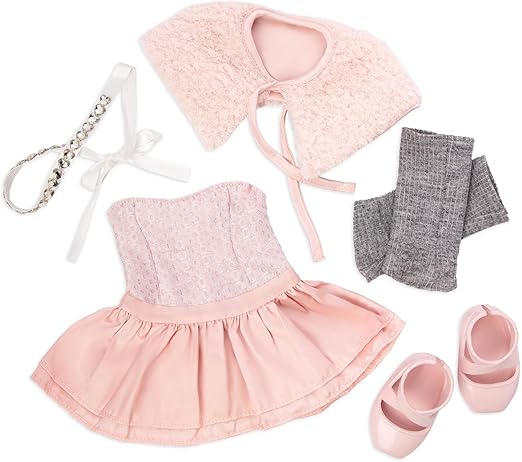 اور جينرايشن دمية اليكسا مع فستان باليه دمية مع اكسسوارات Our Generation