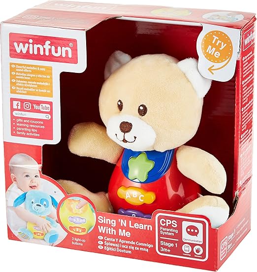 وين فن لعبة غني وتعلم مع بير مواليد تفاعلي WinFun