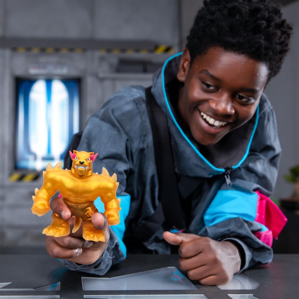 مستر بيست لاب النمر الأسطوري التمدد والضغط MrBeast Lab