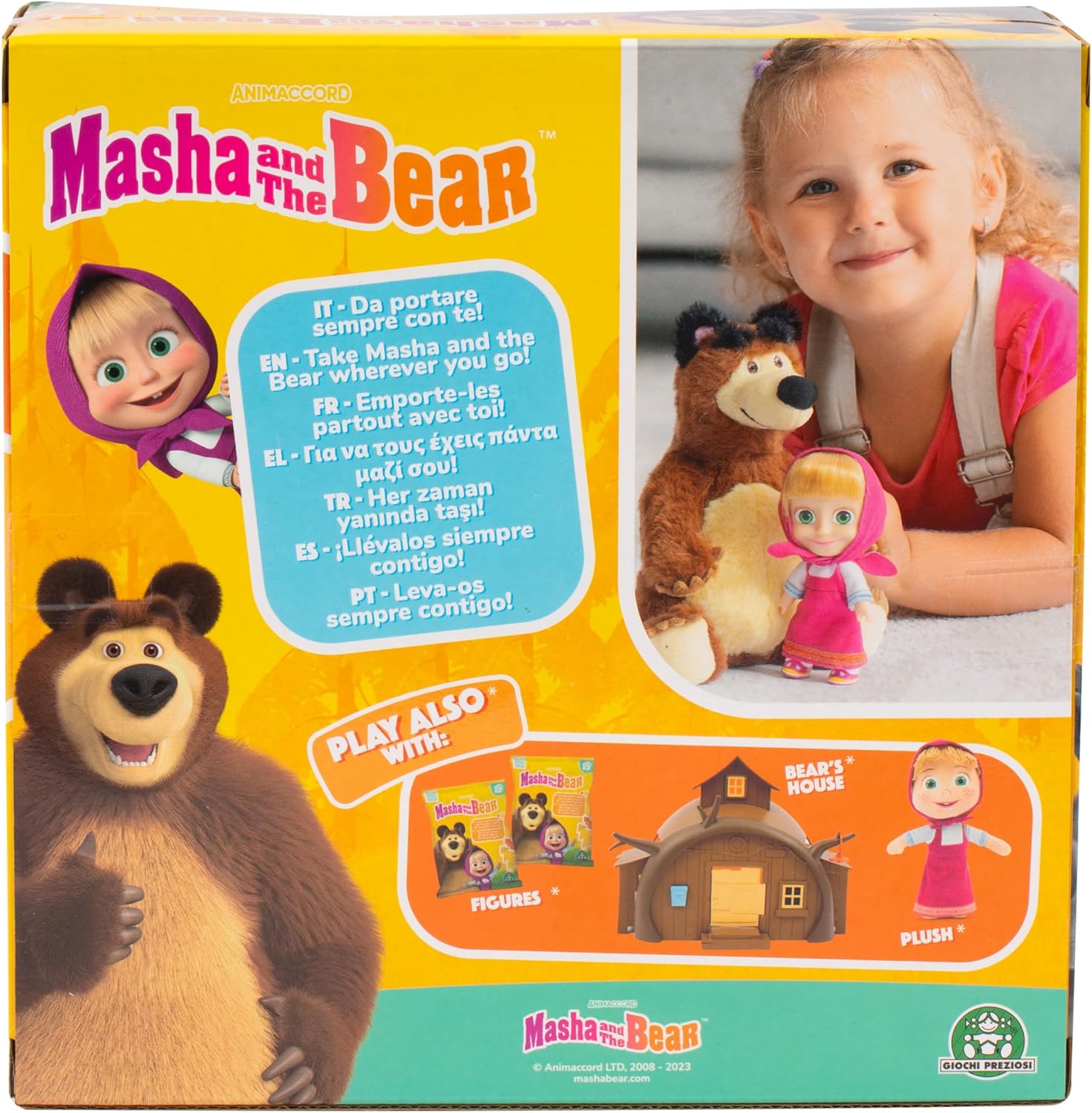 دمية ماشا والدب الالعاب القطنية Masha and the Bear