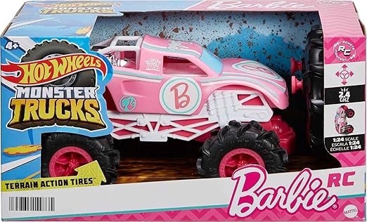 هوت ويلز شاحنة الوحش باربي ريموت كنترول السيارات ريموت كنترول HotWheels