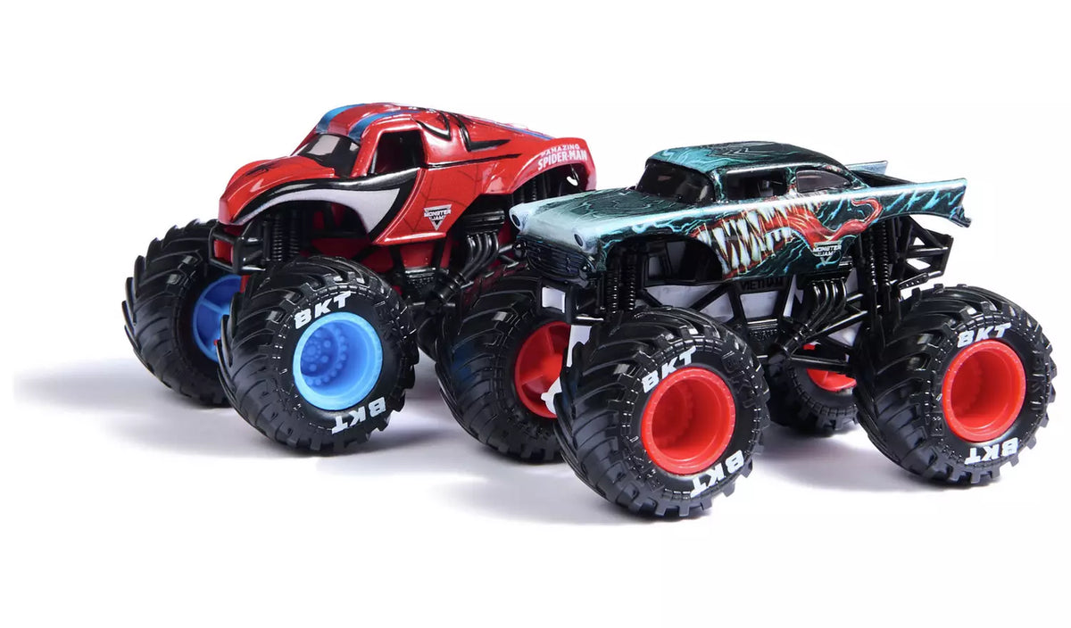 مونستر جام شاحنات مارفل قطعتين متنوع المركبات المتنوعه Monster Jam