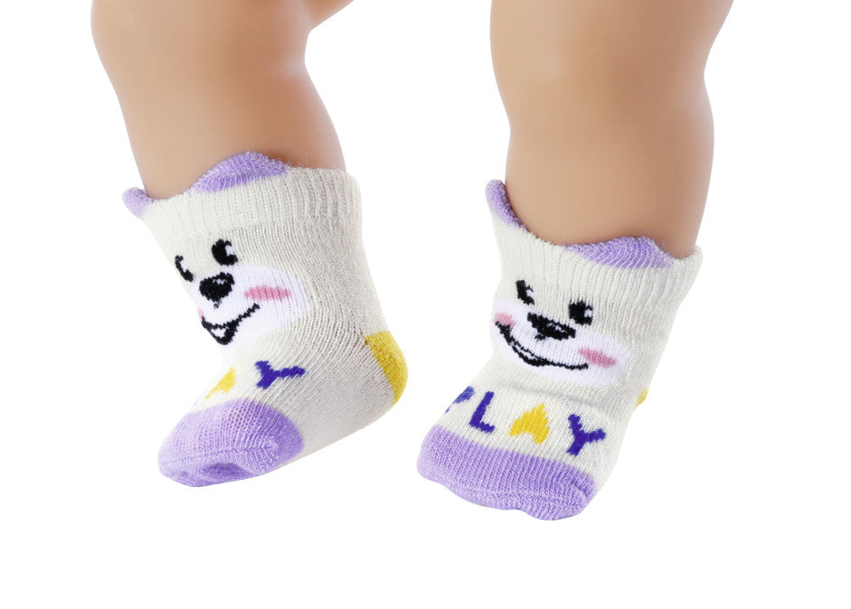 بيبي بورن جوارب الدمية 43سم اشكال متنوعه اكسسوارت الدمى Baby Born