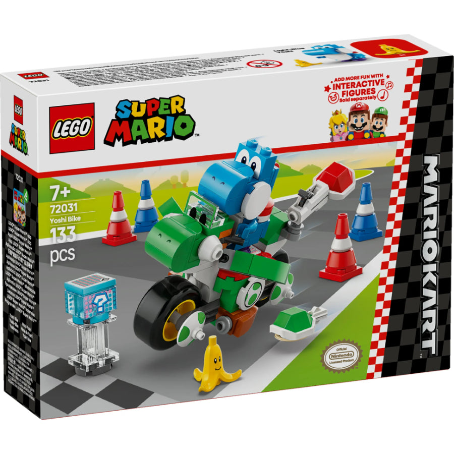 ليجو 72031 سوبر ماريو دراجة يوشي مكعبات التركيب LEGO