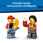 ليجو 60488 سيتي شاحنة البطاطا المقلية مكعبات التركيب LEGO