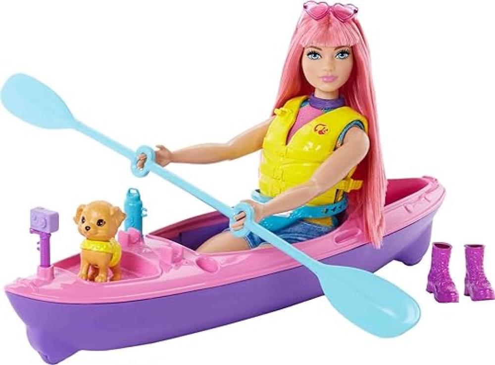 باربي دمية ديزي للتخييم دمية مع اكسسوارات Barbie