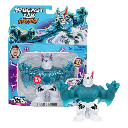 مستر بيست لاب مجسم التنين النمر التمدد والضغط MrBeast Lab