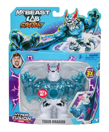 مستر بيست لاب مجسم التنين النمر التمدد والضغط MrBeast Lab