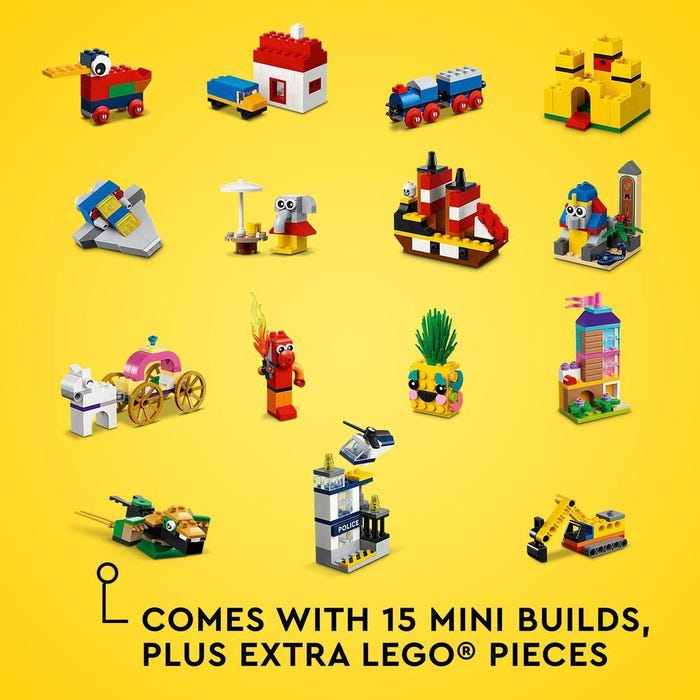 ليجو كلاسيك مجموعه المكعبات الكلاسيكيه مكعبات التركيب LEGO