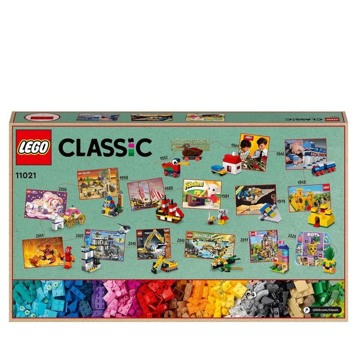 ليجو كلاسيك مجموعه المكعبات الكلاسيكيه مكعبات التركيب LEGO