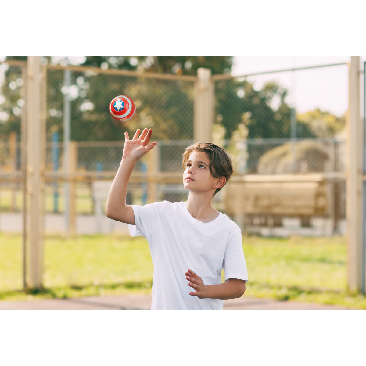 مارفل كرة سوبر باونشرز كابتن أمريكا العاب الرياضه Eolo