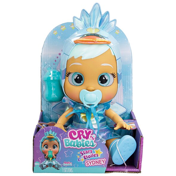 كراي بيبيز دمية سيدني دمى المواليد CRY Babies
