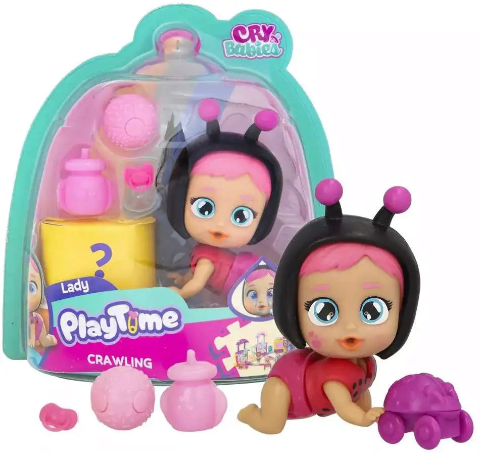 كراي بيبيز وقت المرح ليدي دمى المواليد CRY Babies