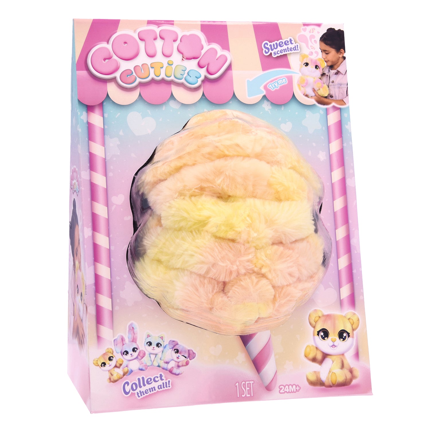 قطن كيوتيز دب ناعم 30 سم الالعاب القطنية Cotton Cuties