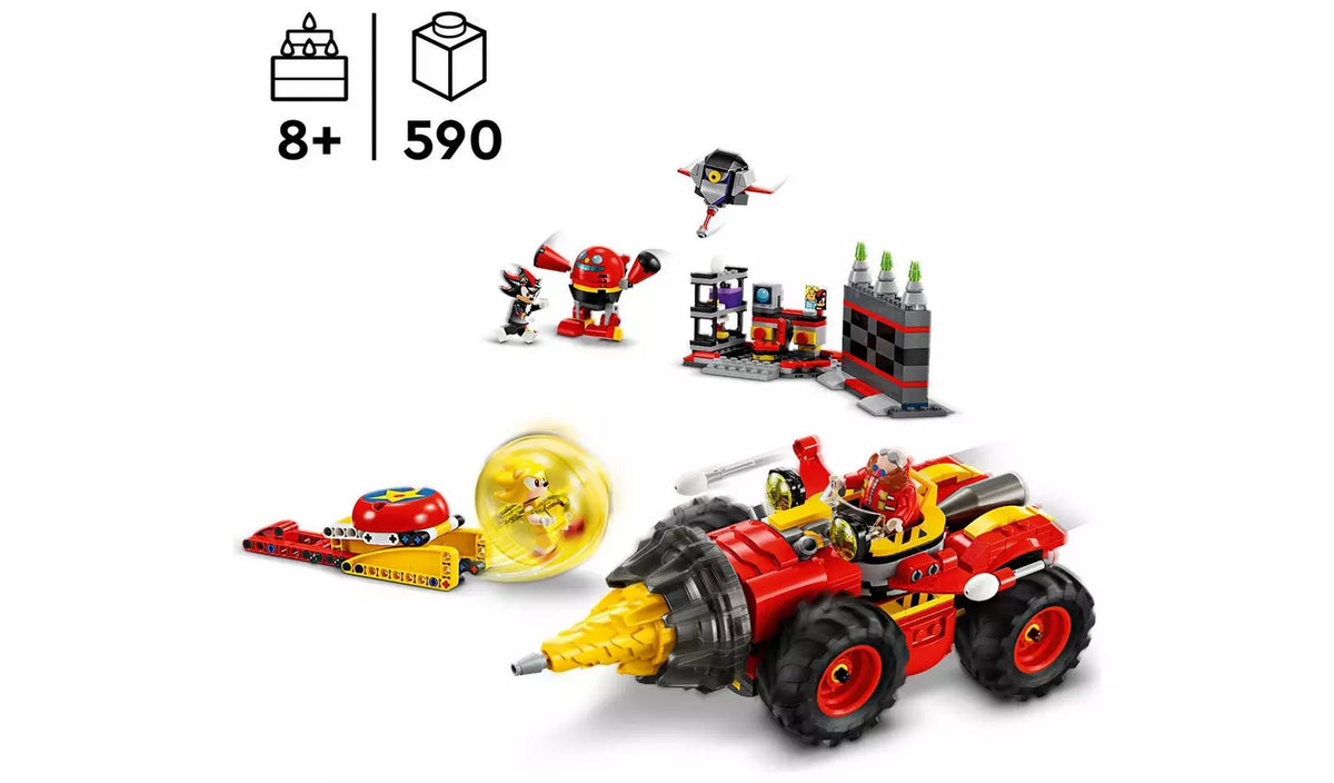 ليجو 76999 سوبر سونيك ضد ايج دريلستر مكعبات التركيب LEGO