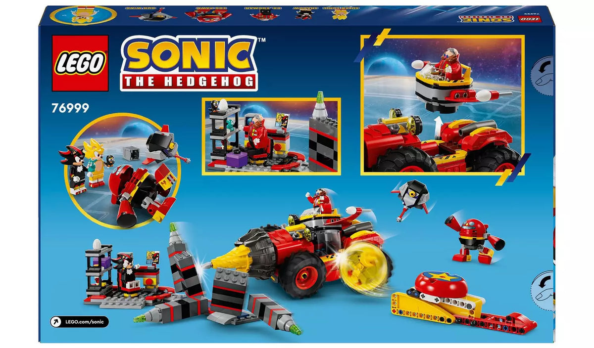 ليجو 76999 سوبر سونيك ضد ايج دريلستر مكعبات التركيب LEGO