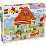 ليجو 10459 دبلو نزل عائلة بلوي ولعبة الذاكرة مكعبات التركيب LEGO