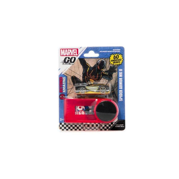 مارفل سيارة سبايدرمان مع جهاز إطلاق المركبات المتنوعه Marvel