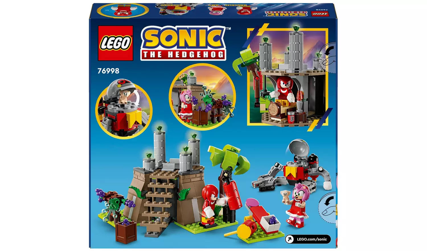 ليجو مكعبات بناء ناكلز وضريح الزمرد الرئيسي مكعبات التركيب LEGO