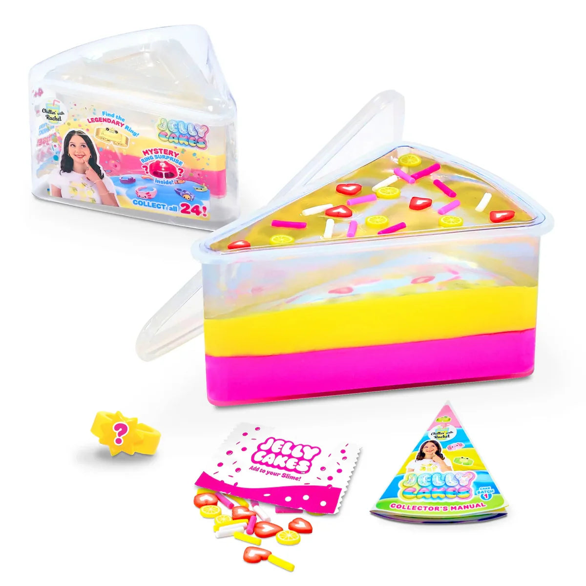 جيلي كيكز سلايم كعكة إكس إل ألوان متنوعة سلايم Jelly Cakes