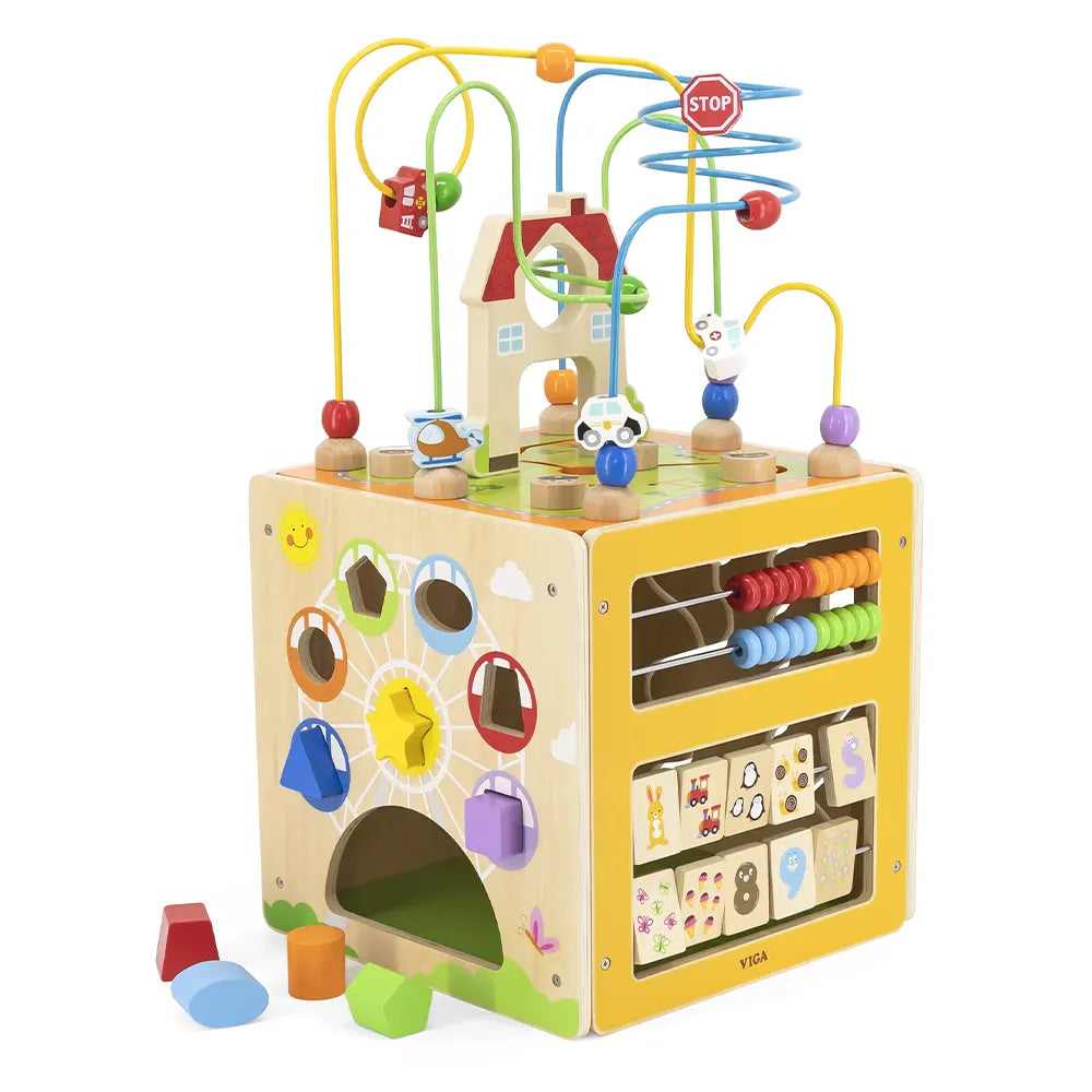 فيجا مكعب أنشطة 5 في 1 مواليد تفاعلي VIGA