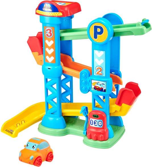 تيمسترز لعبة برج ألعاب السيارات مركبات مع مسار Teamsterz