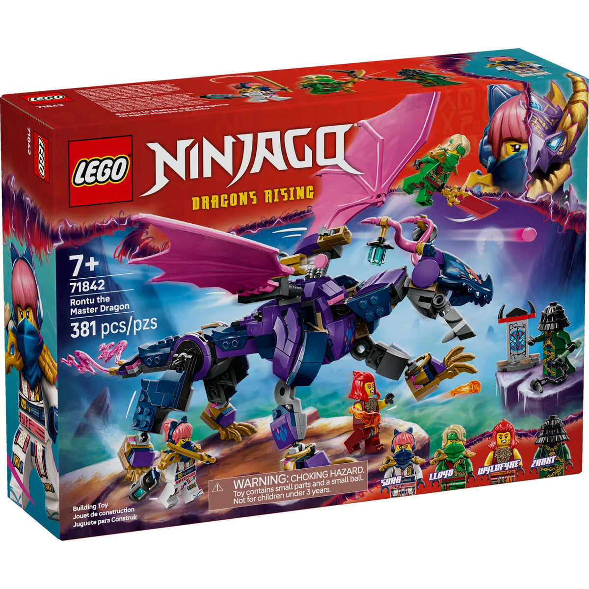 ليجو 71842 نينجاغو رونتو التنين السيد مكعبات التركيب LEGO