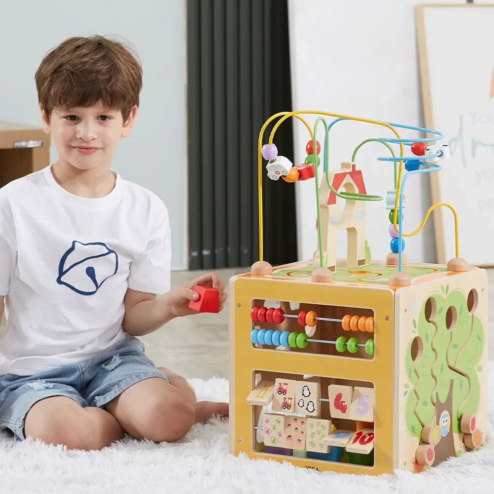 فيجا مكعب أنشطة 5 في 1 مواليد تفاعلي VIGA