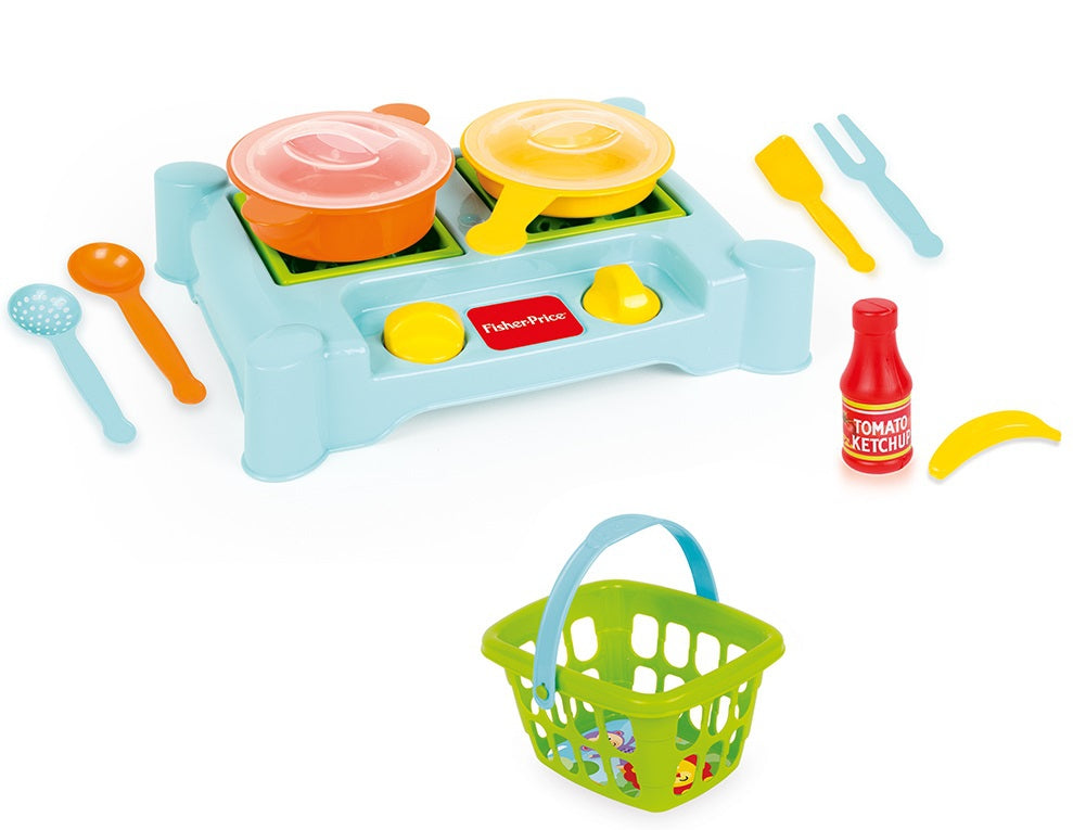 فيشر برايس طقم الطبخ 15 قطعة ألعاب المطابخ Fisher-Price