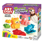أرت كرافت صلصال تشكيل حيوانات ثلاثية الأبعاد الصلصال والمعجون Art Craft
