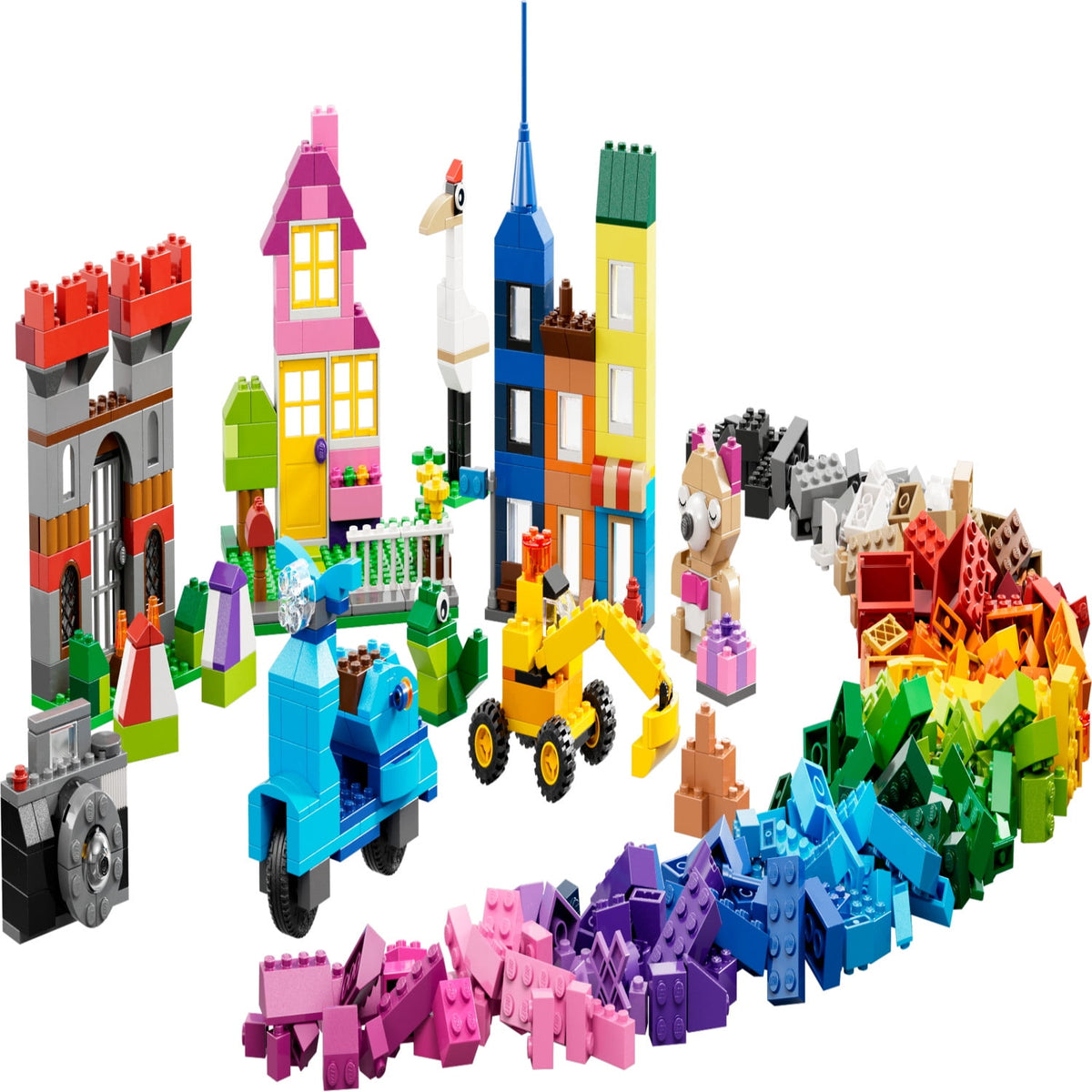 ليجو 10698 كلاسيك طقم تركيبات إبداعية كبيرة مكعبات التركيب LEGO