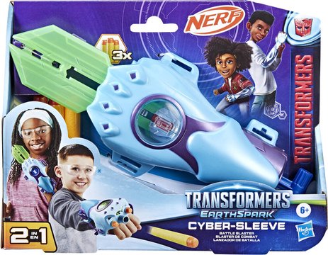 ترانسفورمرز قاذف معركة سايبر سليف ايرث مسدسات مطاطية Transformers