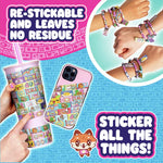 ستيكي رولز سوار ملصقات الإصدار 3 الخرز والاكسسوارات Sticki Rolls