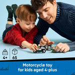 ليجو 60455 سيتي دراجة مطاردة الشرطة مكعبات التركيب LEGO