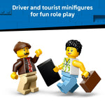 ليجو 60487 سيتي سيارة التاكسي الأصفر مكعبات التركيب LEGO