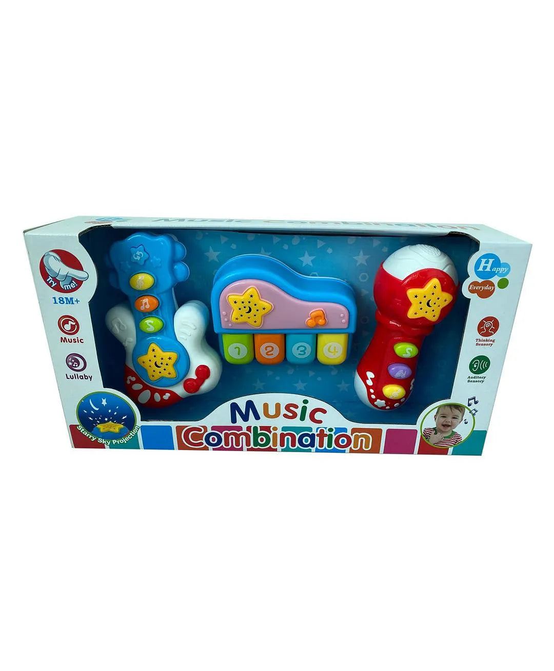 آلات موسيقى للأطفال متنوعة مواليد تفاعلي LOCAL