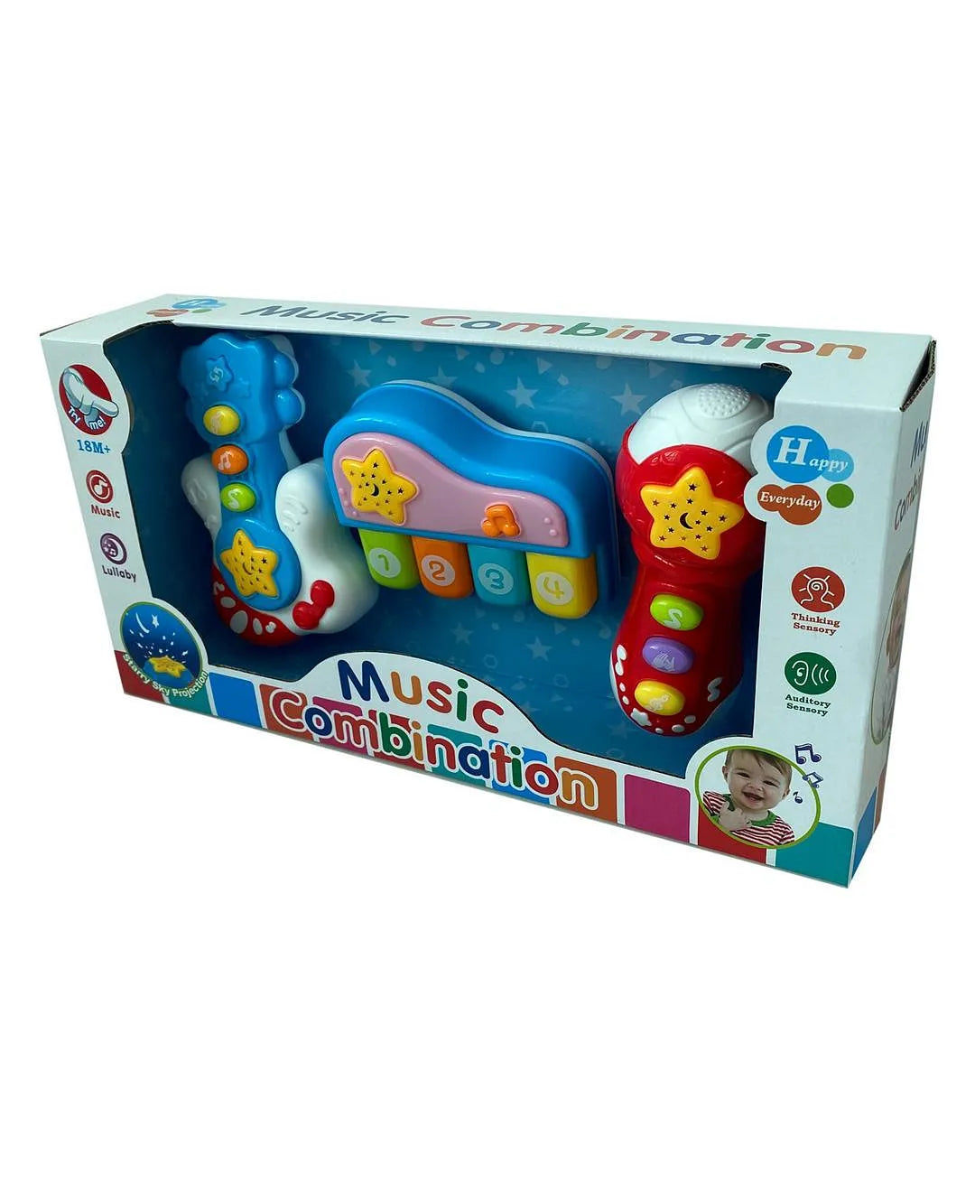 آلات موسيقى للأطفال متنوعة مواليد تفاعلي LOCAL