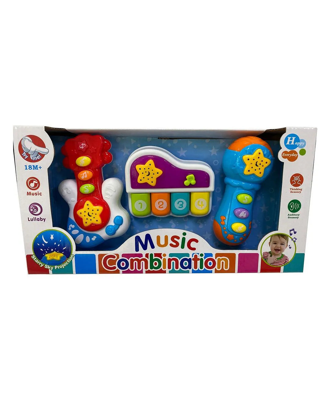 آلات موسيقى للأطفال متنوعة مواليد تفاعلي LOCAL
