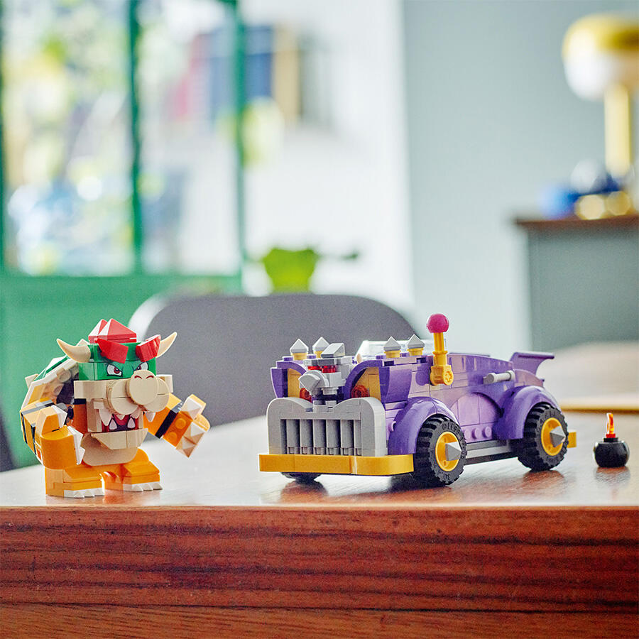 ليجو سوبر ماريو مكعبات بناء سيارة باوزر ماسل مكعبات التركيب LEGO
