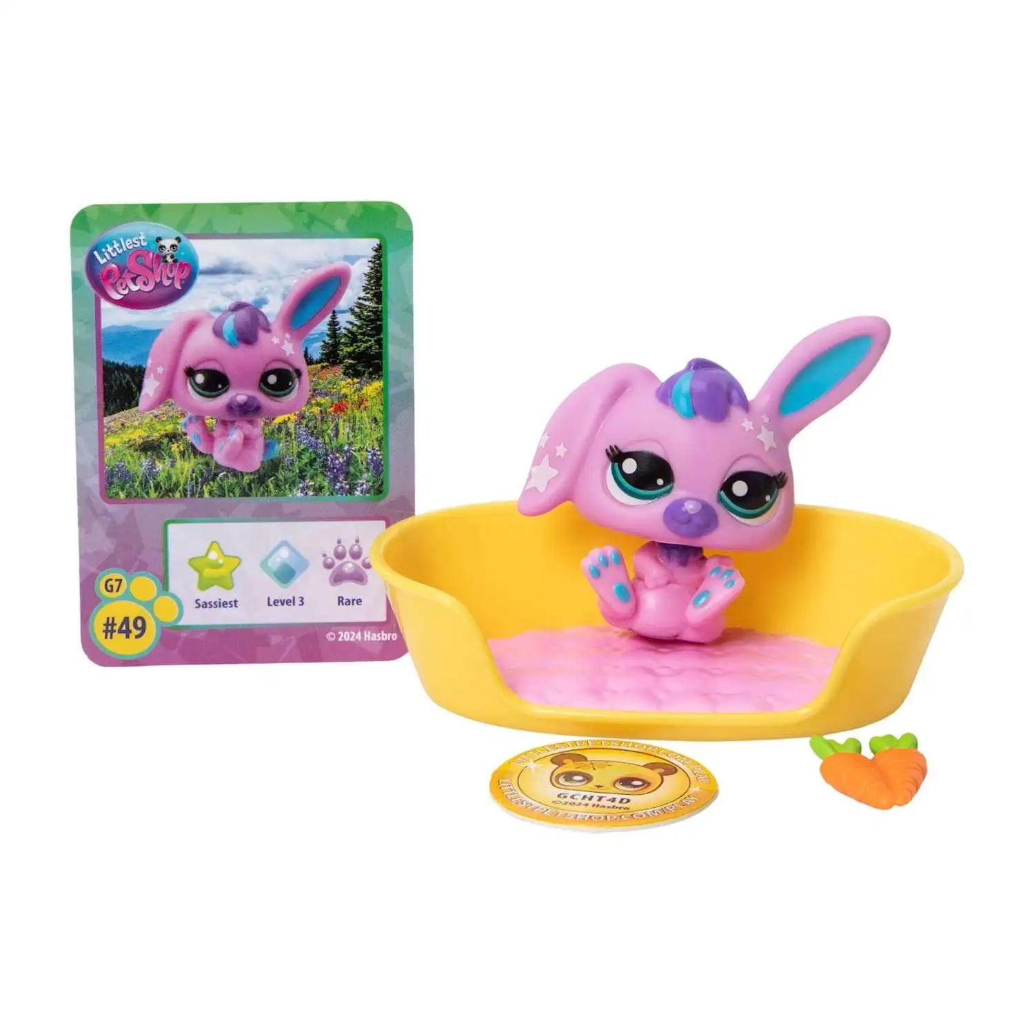 ليتلست بت شوب مجسم أرنب المرح مجسمات الحيوانات Littlest Pet Shop