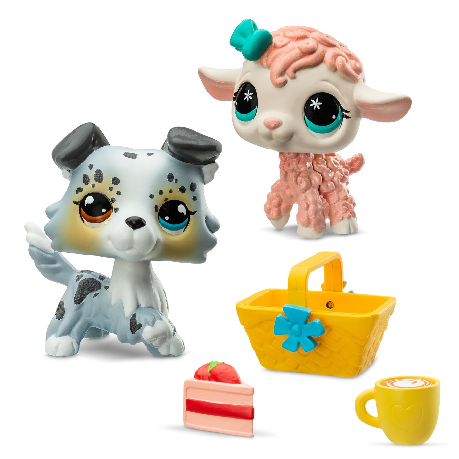 ليتلست بت شوب مجسم الجرو واللاما مجسمات الحيوانات Littlest Pet Shop