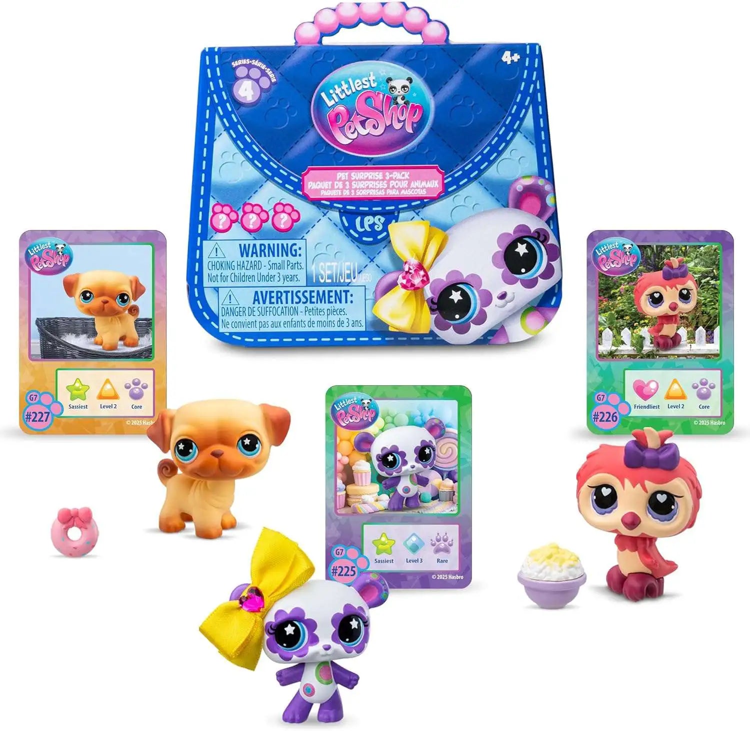 ليتلست بت شوب مفاجآت الحيوانات الأليفة الغامضة مجسمات الحيوانات Littlest Pet Shop