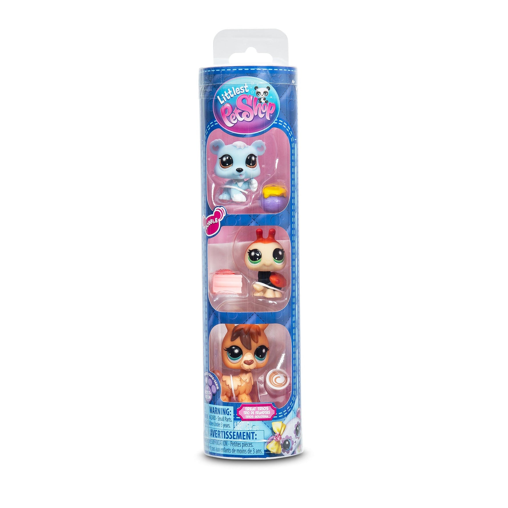 ليتلست بيت شوب مجموعة الحلويات الذيذة الثلاثية مجسمات الحيوانات Littlest Pet Shop