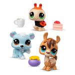 ليتلست بيت شوب مجموعة الحلويات الذيذة الثلاثية مجسمات الحيوانات Littlest Pet Shop
