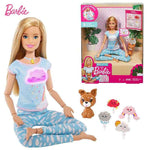 باربي دمية بريث ويذ مي للتأمل دمية مع اكسسوارات Barbie