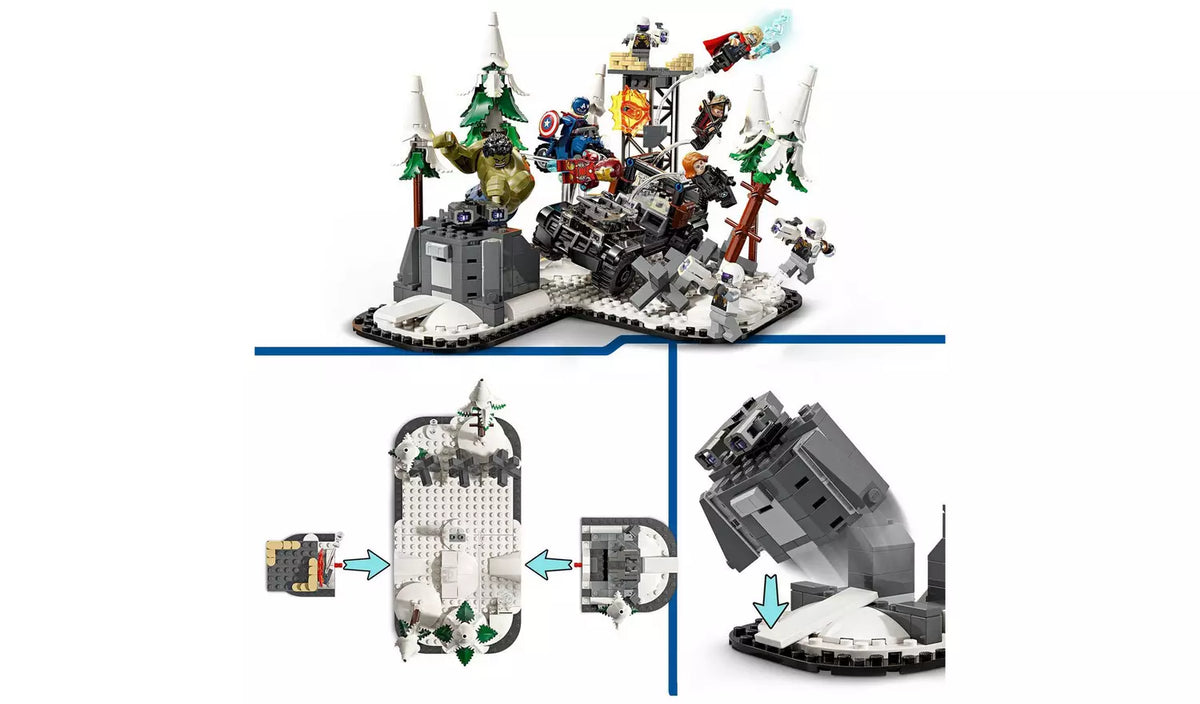 ليجو مارفل العاب البطل الخارق 613 قطعة مكعبات التركيب LEGO