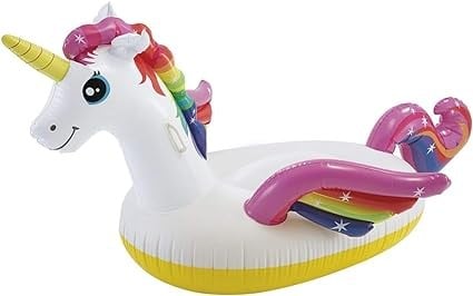 انتكس عوامة يونيكورن بنفسجي قابلة للنفخ عوامات ومراتب Intex